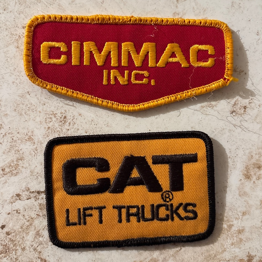 Vintage Caterpillar Patches